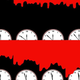 The Doomsday Clock graphic from the Watchmen series (Image: DC)